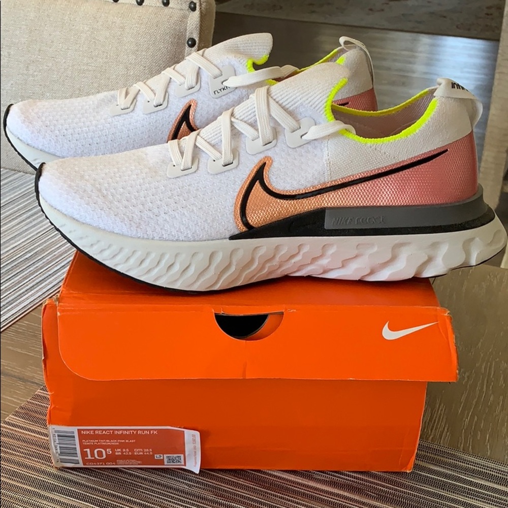 Men’s Nike React Infinity Run size 10.5.